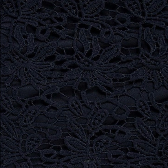 NWOT Black Backless Lace Dress - Picture 2 of 4